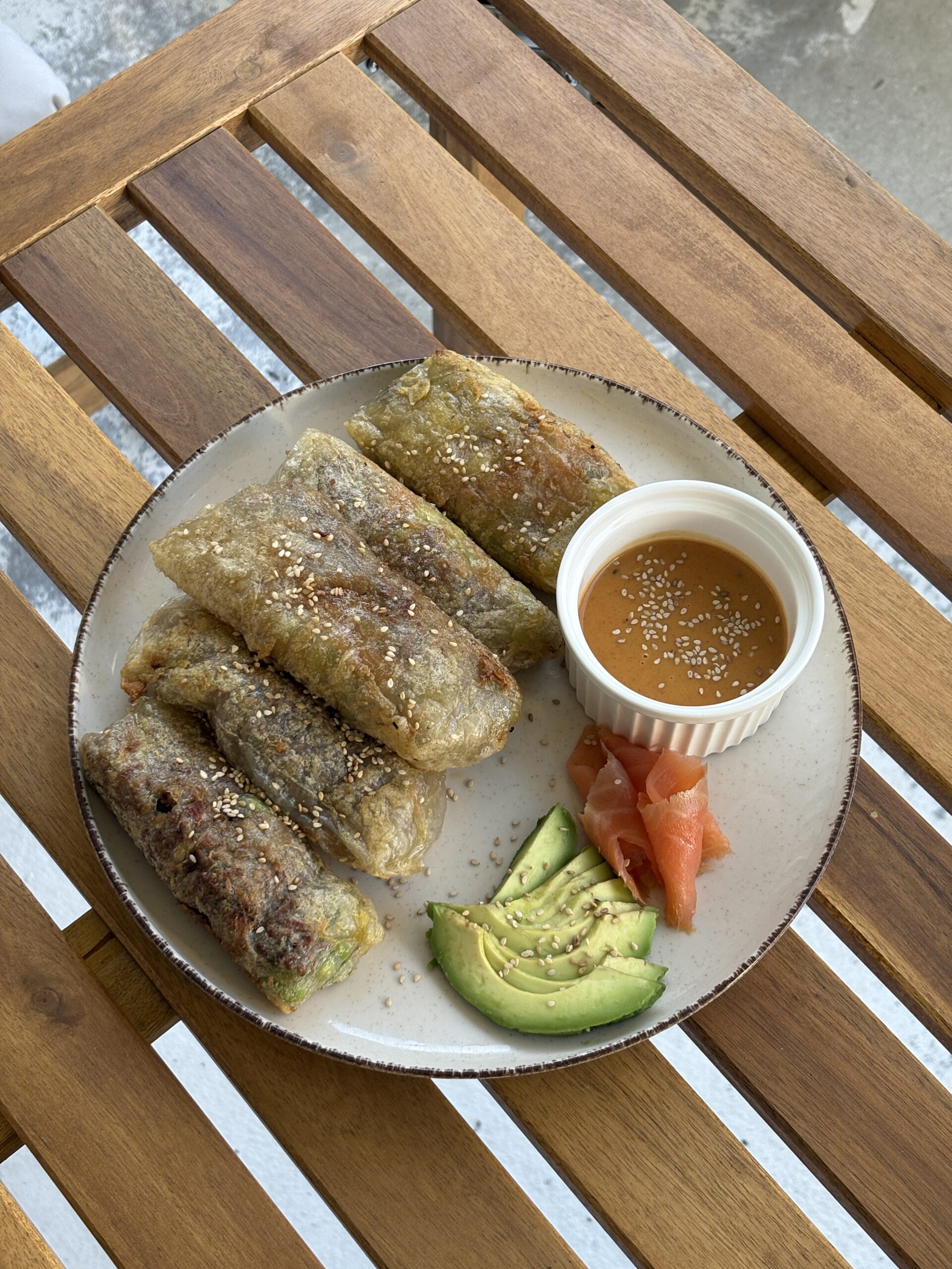 Rice paper rolls (Airfried option!)