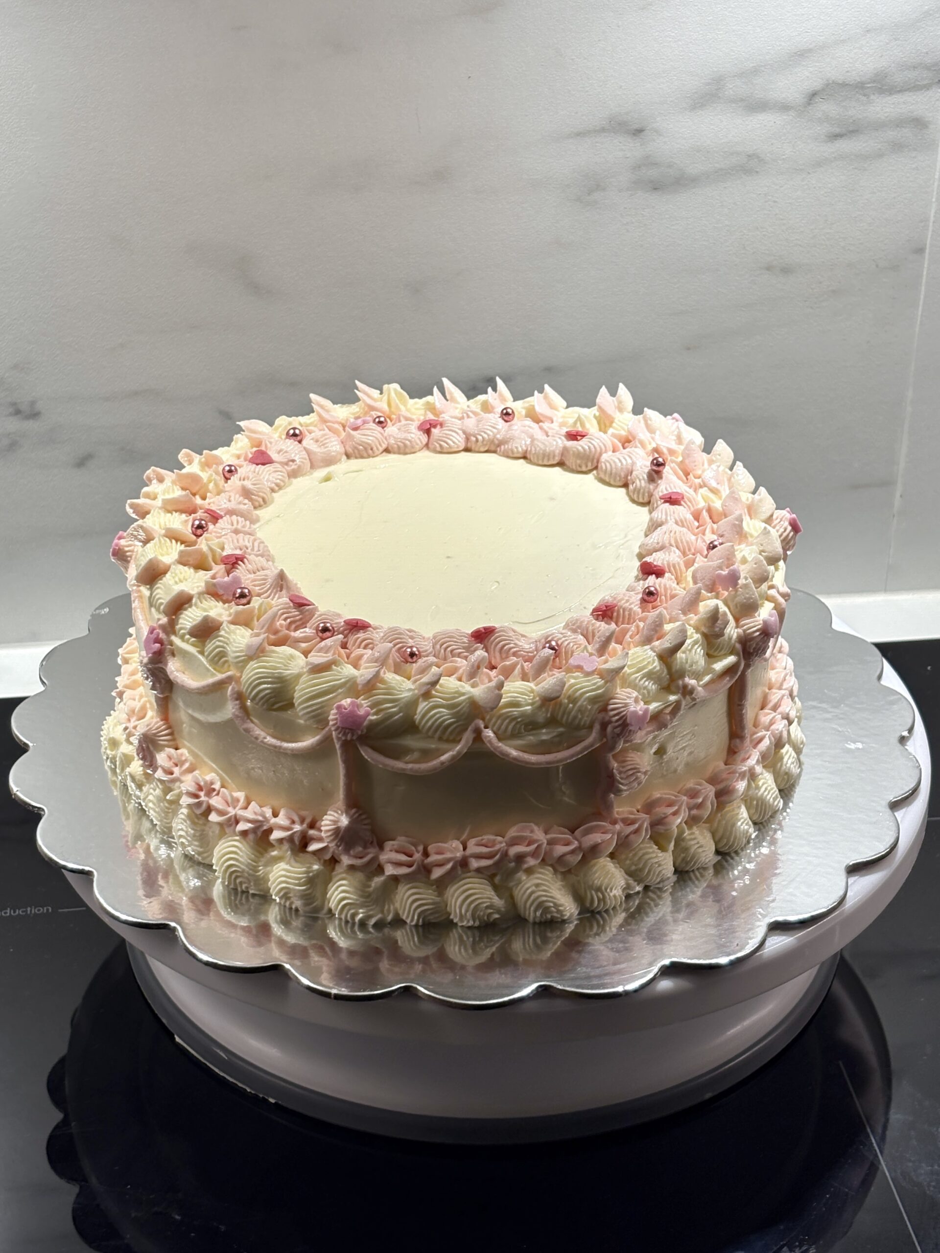 Silky, Less-Sweet Lactose-free Buttercream frosting