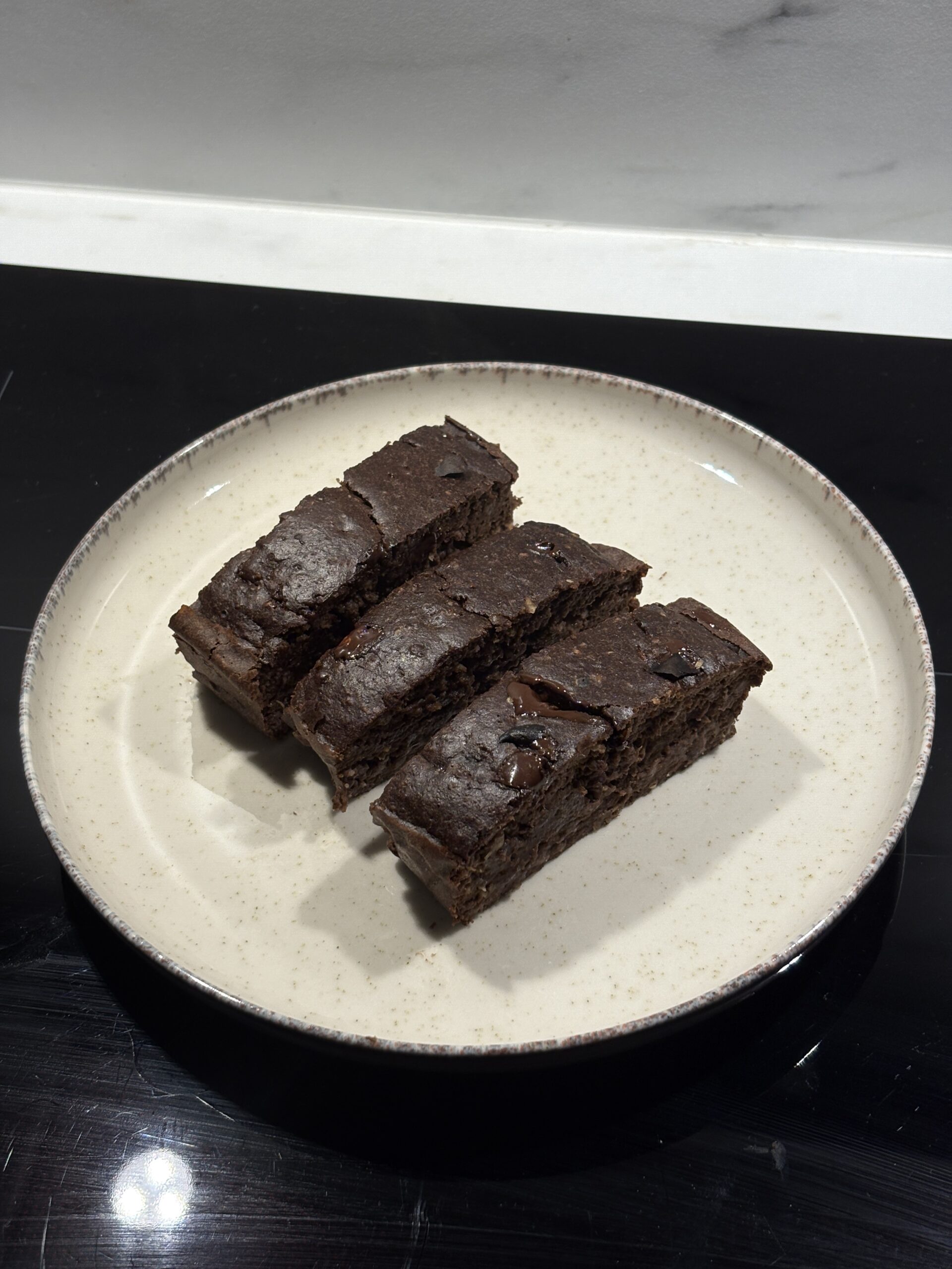 Sugar-free Protein Banana Brownie!